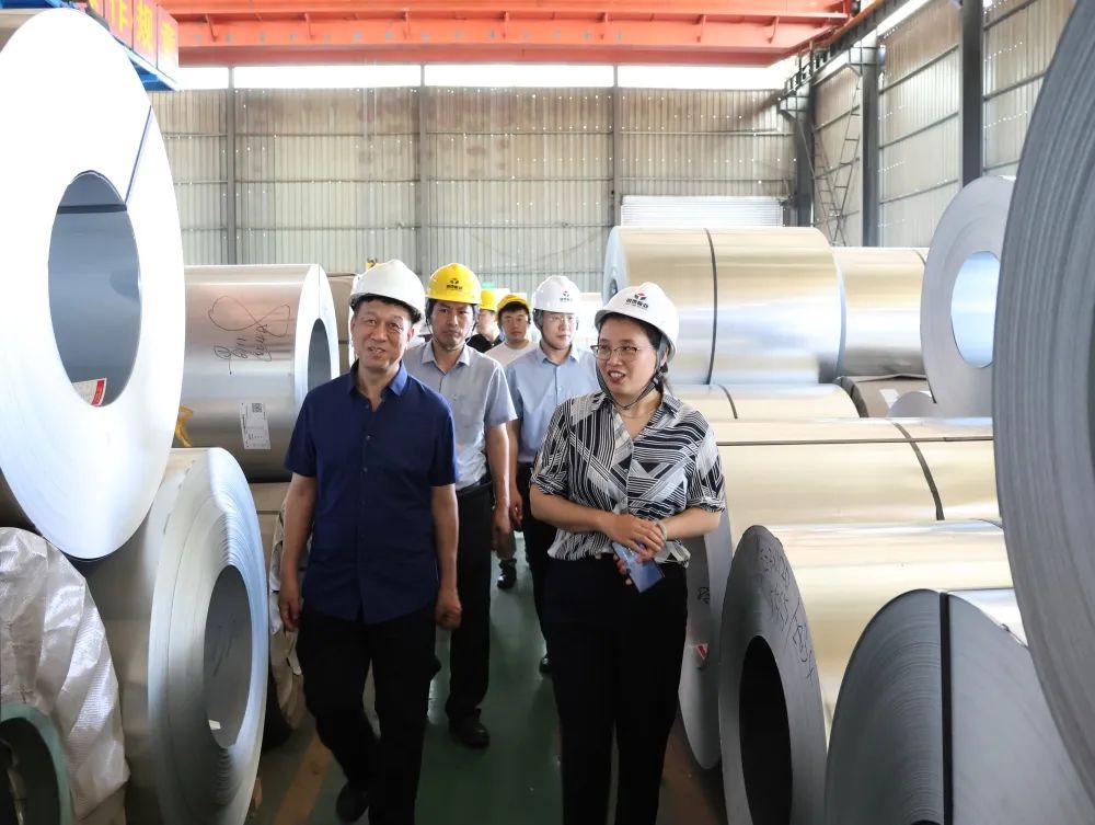 濱州市博興縣政協(xié)副主席王艷莉來我公司調(diào)研